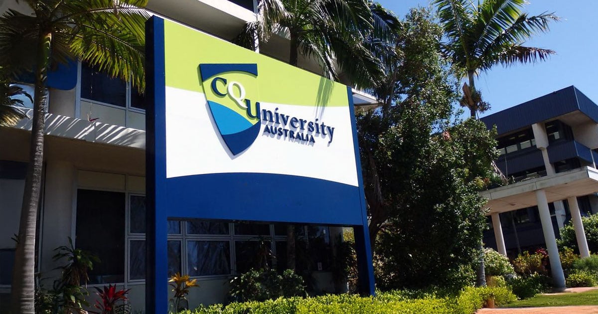 CQUniversity campus sign