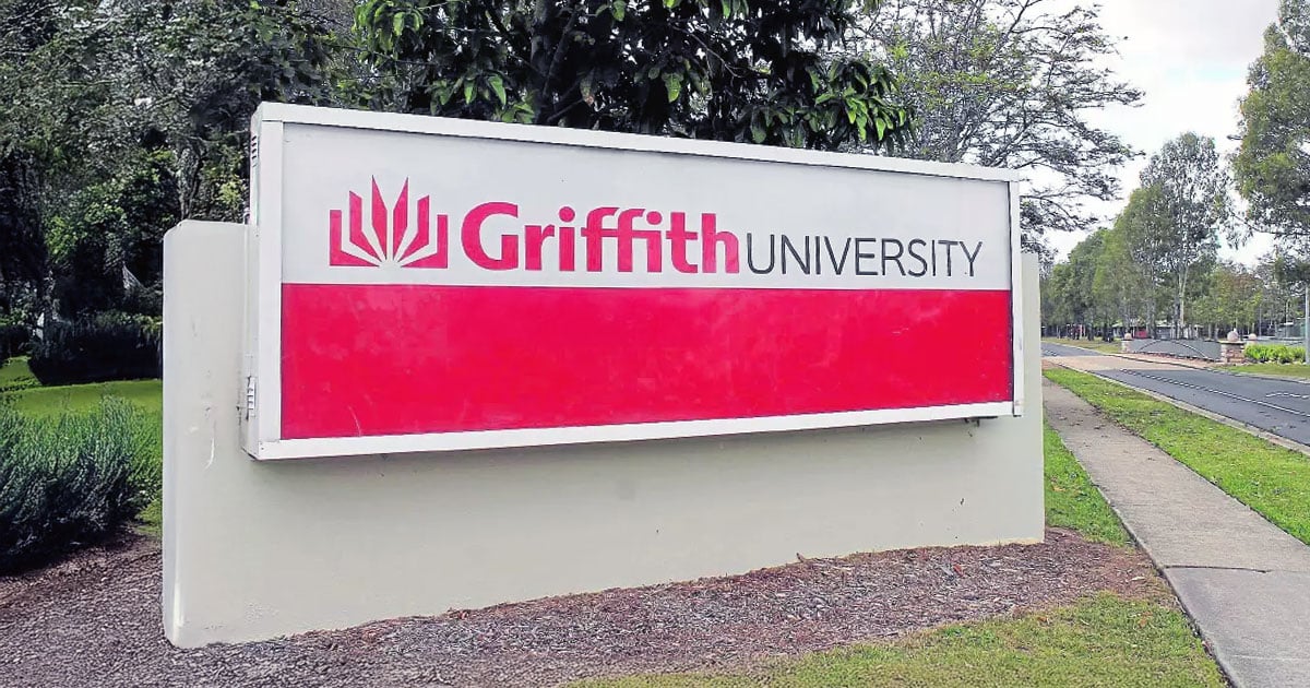 Griffith University campus sign