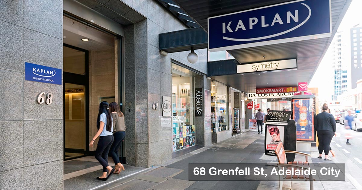 Kaplan Business School in Adelaide City