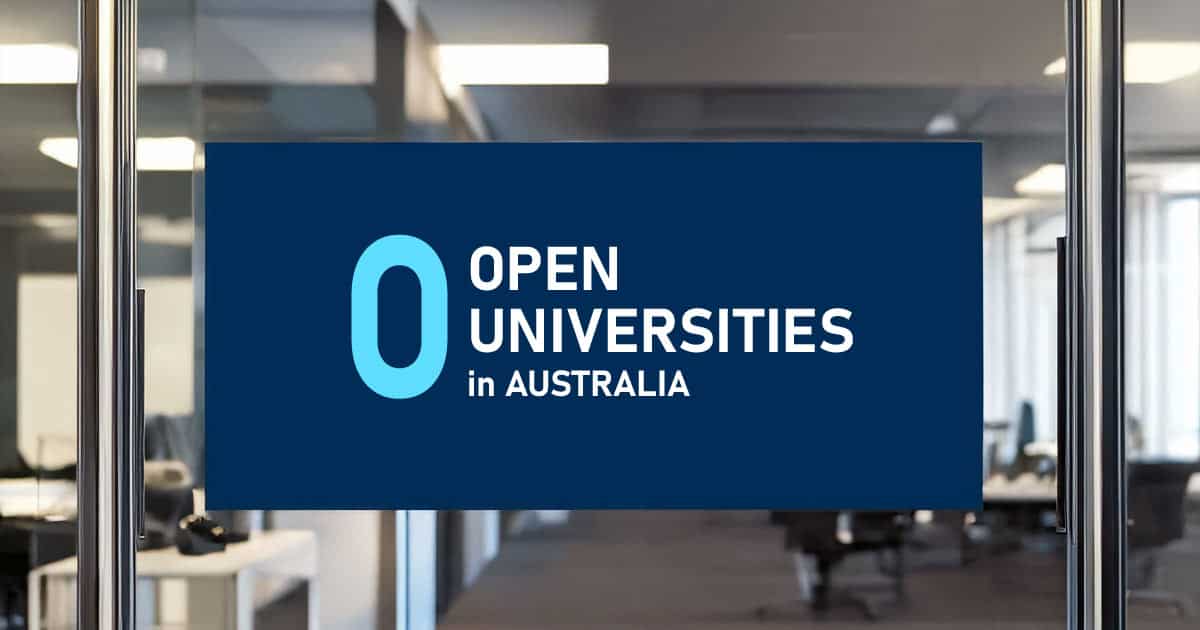 Open Universities Australia room entrance