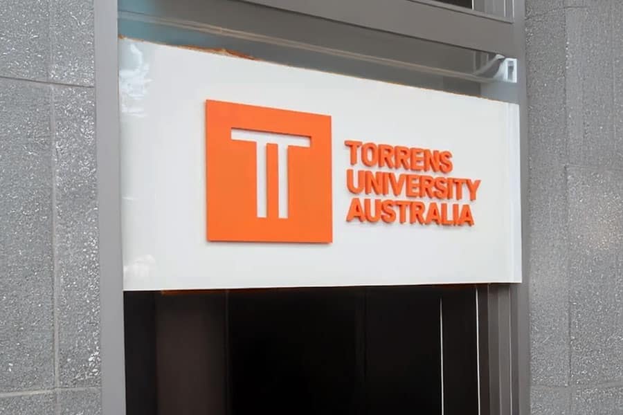 Torrens University building entrance