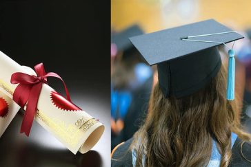 University degrees and graduation ceremony