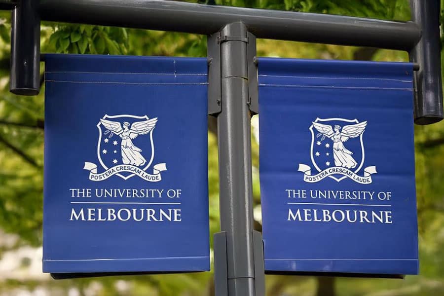 University of Melbourne banners