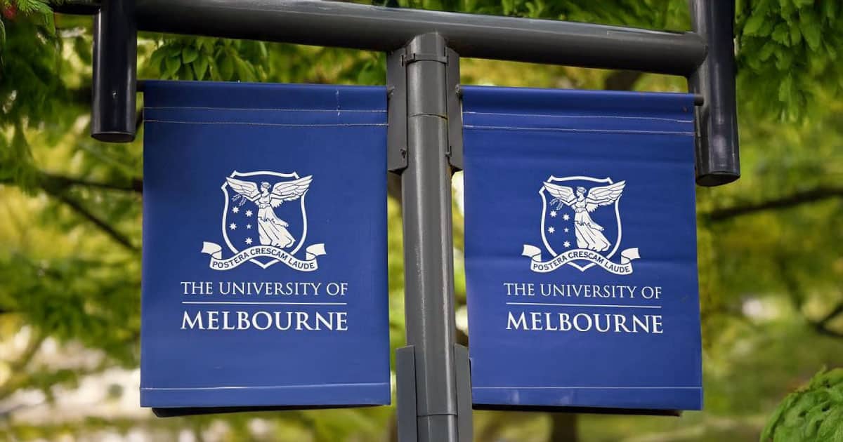 University of Melbourne banners