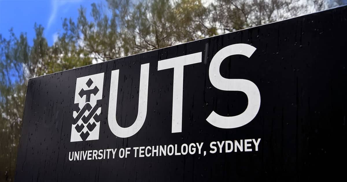 UTS campus sign