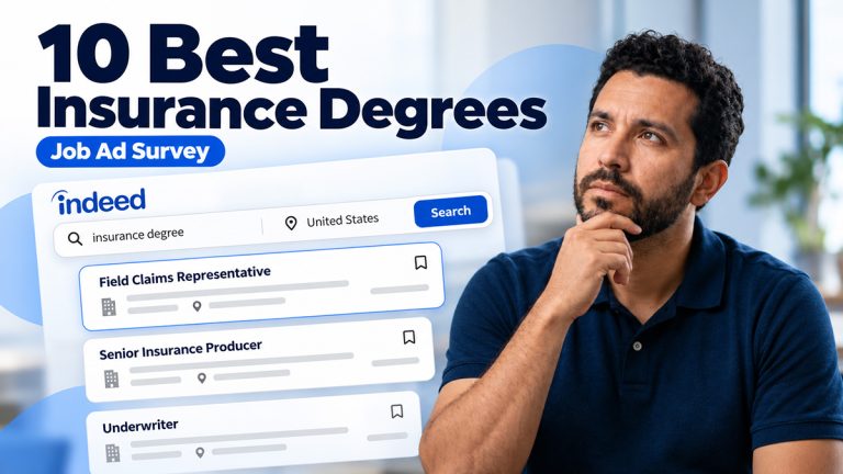 10 Best Degrees for the Insurance Industry (Job Ad Survey)
