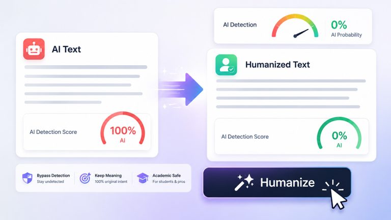 How AI Humanizer Tools Work, with Actual Example