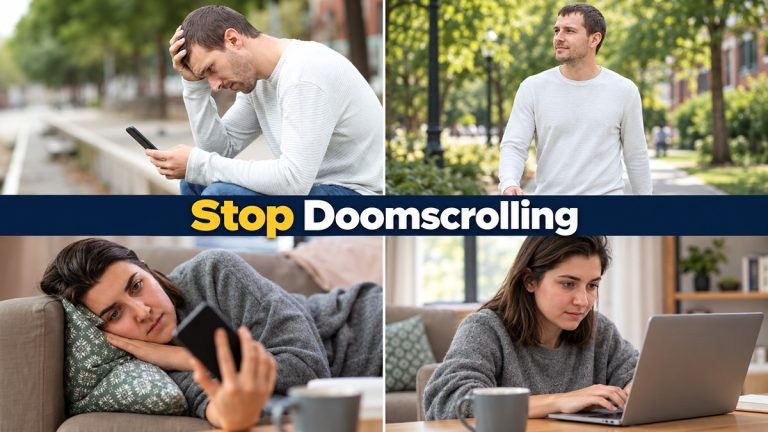 How to Stop Doomscrolling: 8 Tips for College Students