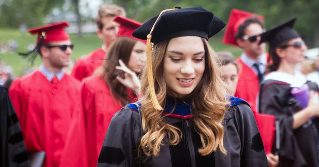 Bachelor's degree graduation