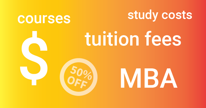 MBA tuition fees