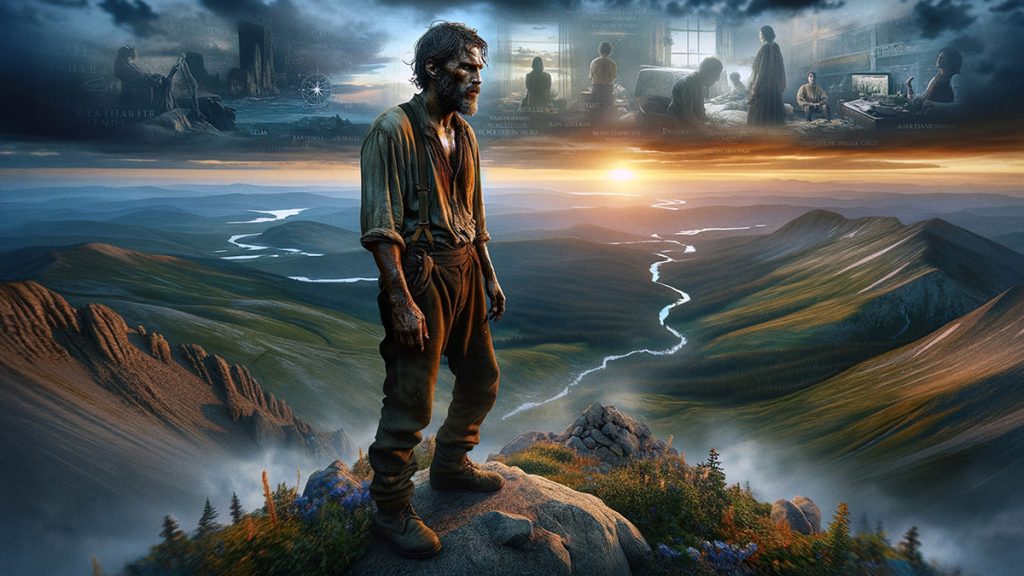 Tired, hard-working man